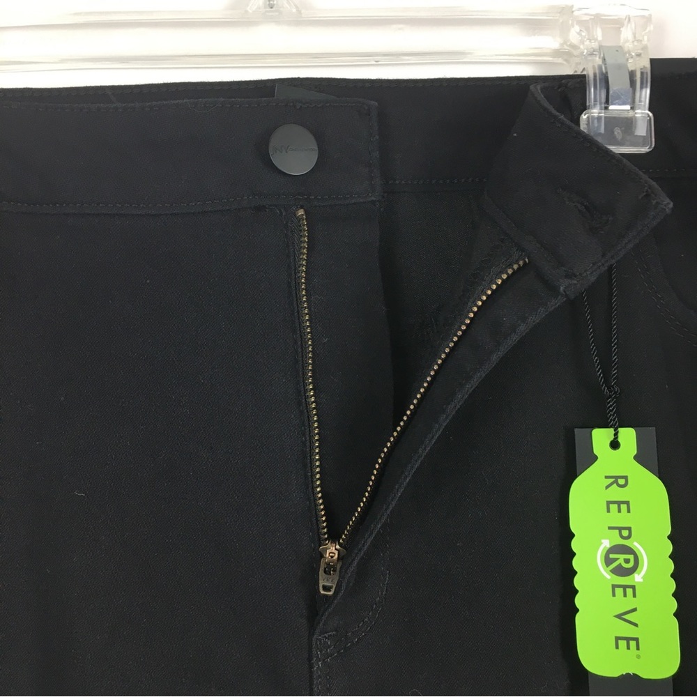 NWT Jones New York Repreve Black Jeans Sz 22W Stretch Skinny Eco Friendly Goth - Picture 4 of 13
